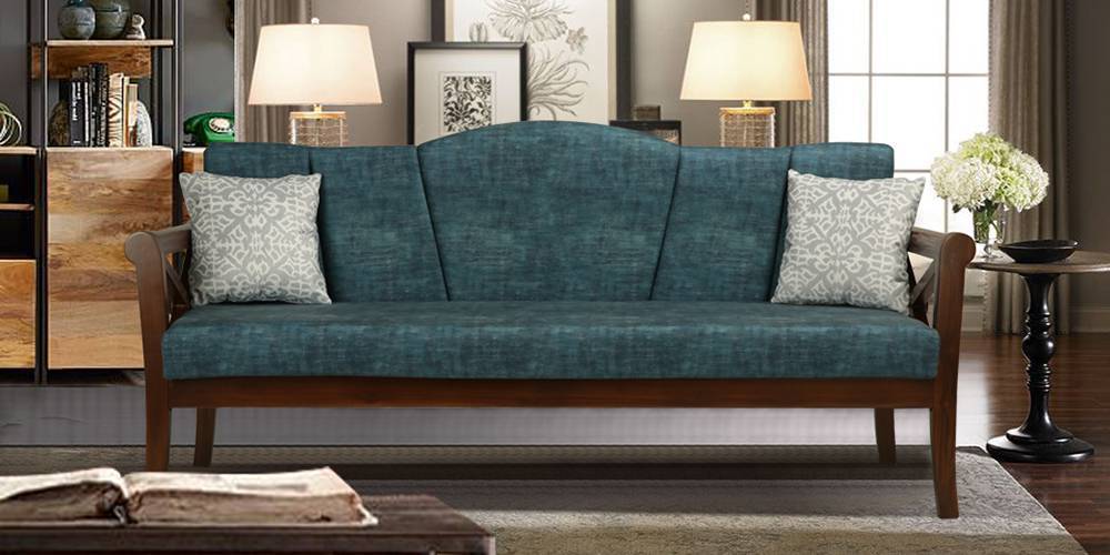 Urban ladder hotsell wooden sofa set