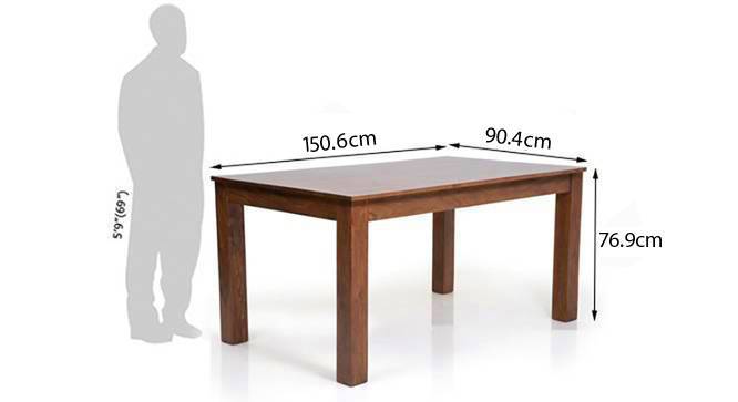 Table 6 seater 2025 size