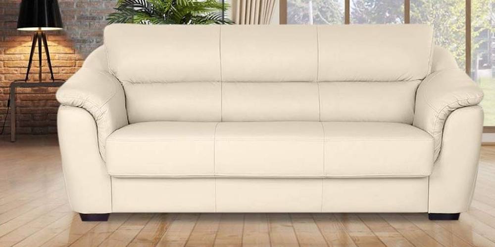 Harley Leatherette Sofa Cream Urban Ladder Harley Leatherette Sofa Cream Urban, G Plan Stanton Sofa Reviews
