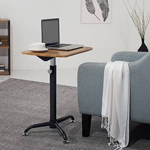 Computer Table Designs Check All Tables Prices Orson Adjule Laptop Table Golden Oak Finish By Urban Ladder