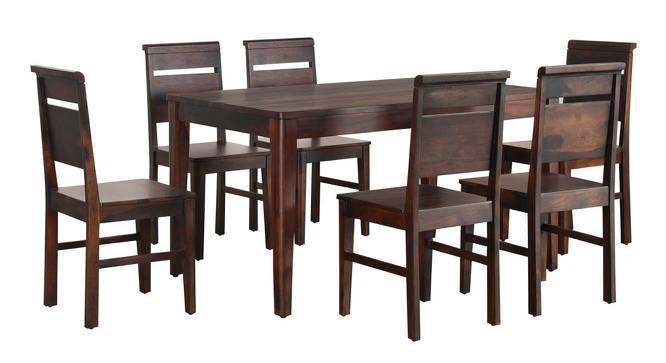 Rio Solid Wood 6 Seater Dining Table With Set of 6 Chairs in