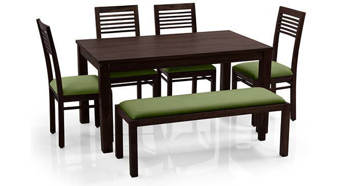 Dining set with upholstered bench sale