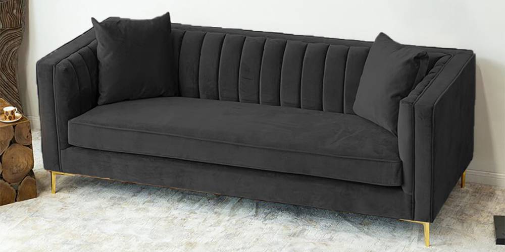 Black tuxedo sofa discount
