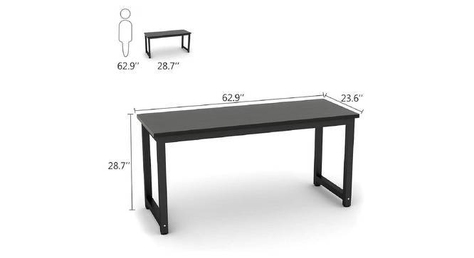 Black colour shop study table