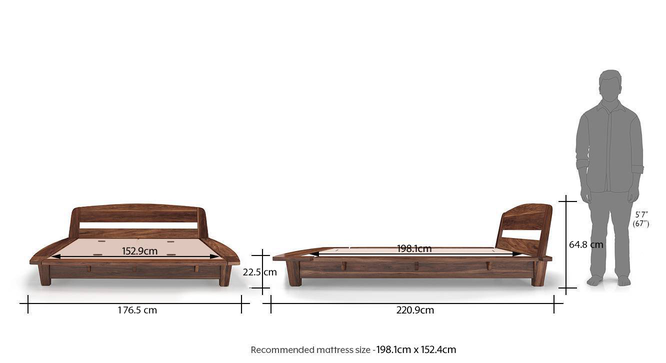 Tahiti Platform Bed Urban Ladder