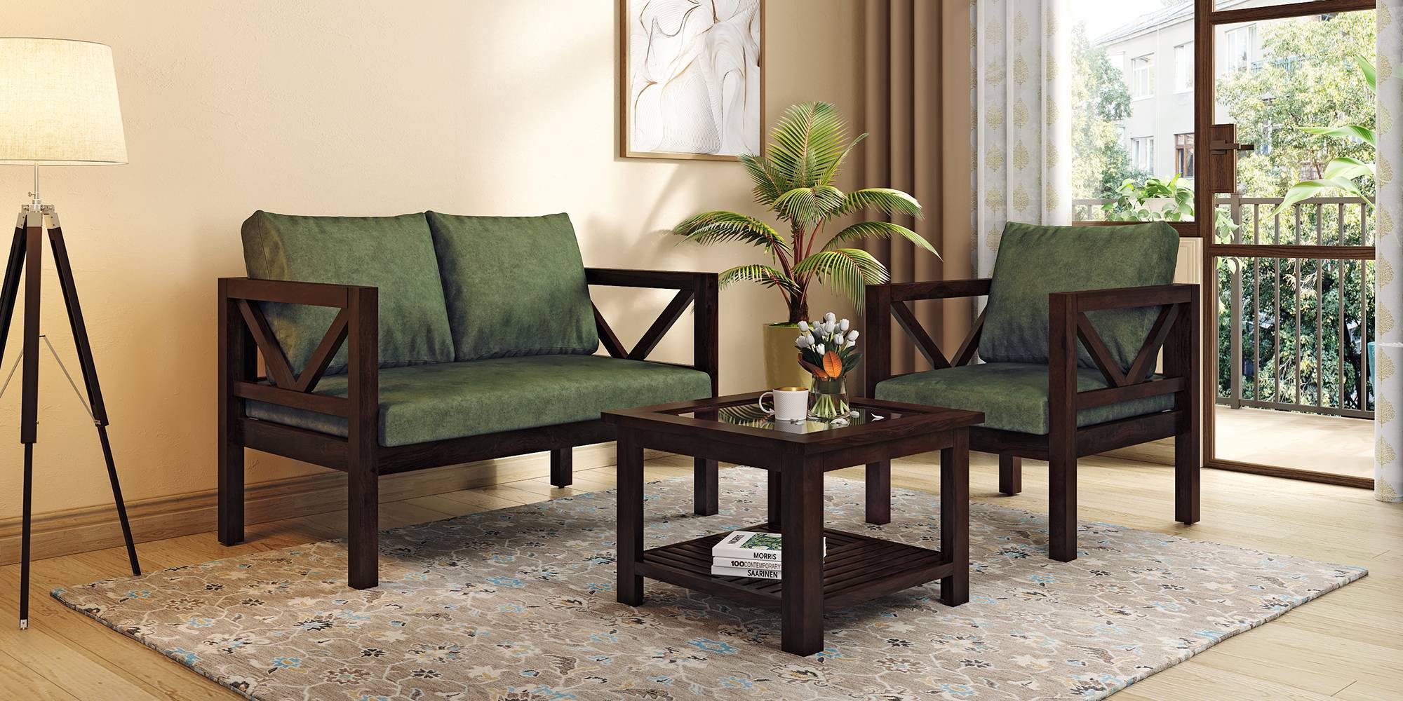 Wooden sofa deals