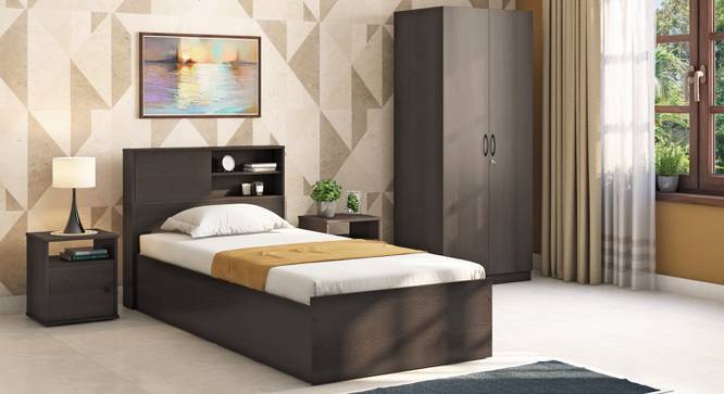 Room and sales board storage bed