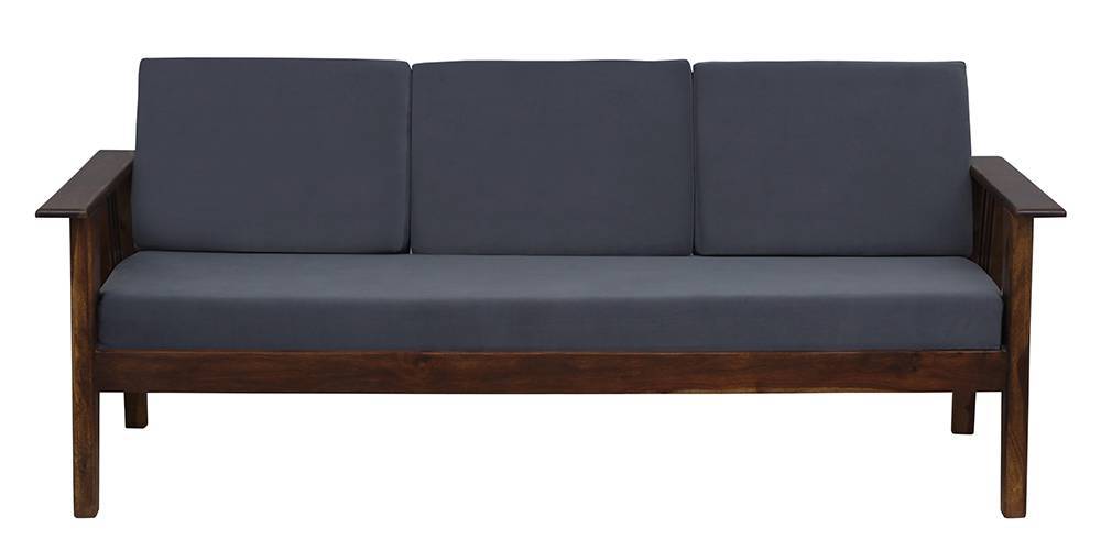 Timber Tale Wooden Sofa Provincial Teak Grey Urban Ladder
