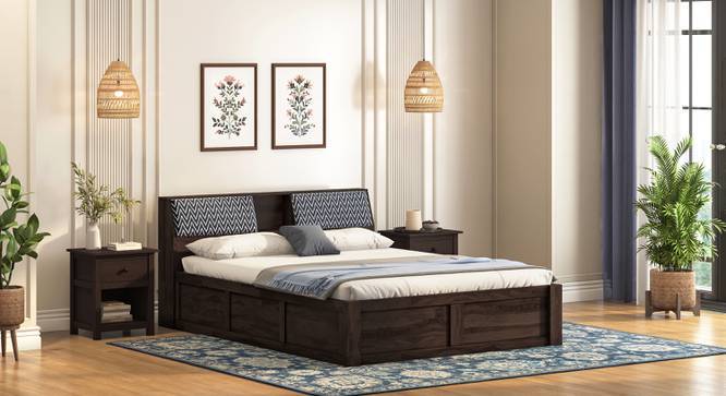 Jennings Solid Wod Storage Bed Urban Ladder