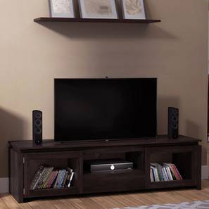 Black Entertainment Center With Gl Doors Tyres2c Tv Unit Stand Cabinet Designs Units Stands Cabinets