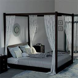 Bed Designs Latest Modern Designer Beds Urban Ladder Striado 4 Poster Bed