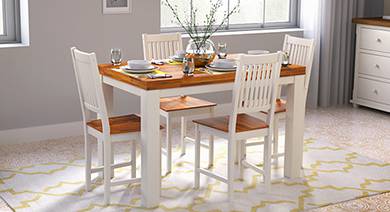 Dining Tables Upto 20 Off Buy Wooden Dining Table Sets Online Urban Ladder