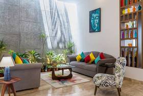 When we were finally done with the living room décor, it appeared that all the furniture was meant to be - all in the right place, the right colour combo and the right size - thanks UL for the wonderful experience #ULStory The vibrancy and playfulness of the place came out as we always wanted !!